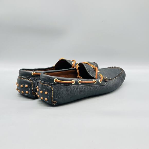 Brooks Brothers Shoes Mens 10.5 Blue Leather Driving Moc Loafers Casual Comfort main image 9